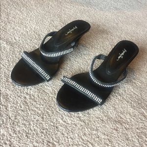 Black Jacqueline Ferrar Heels